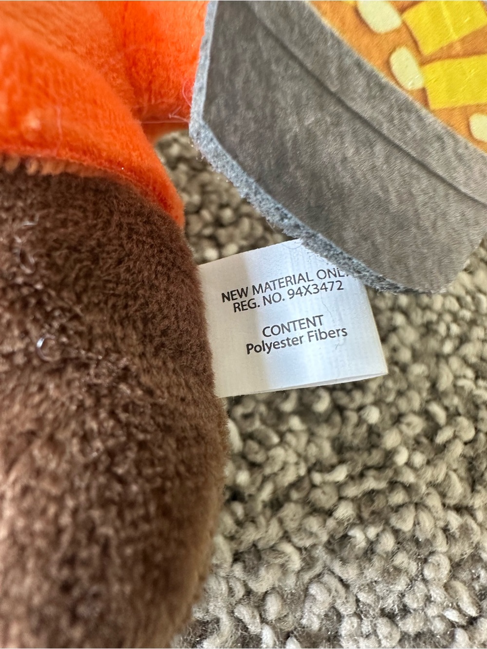 A&W Poutine Rooty Plush Keychain - Picture 5 of 7